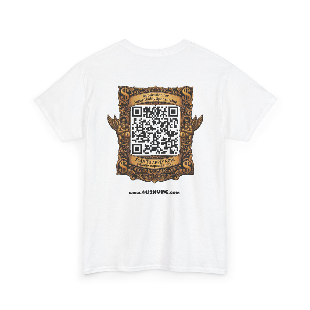 “Sugar Daddy Now Hiring” Graphic Tee — Funny Vintage Orangutan Poster T-Shirt